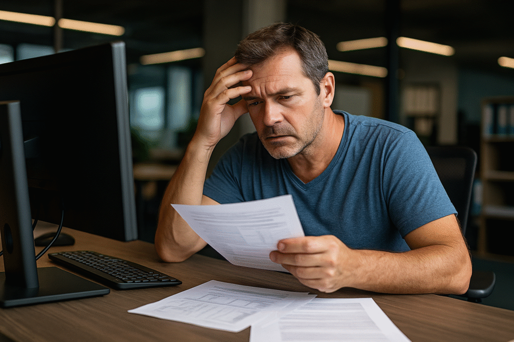 Retrabalho no setor comercial