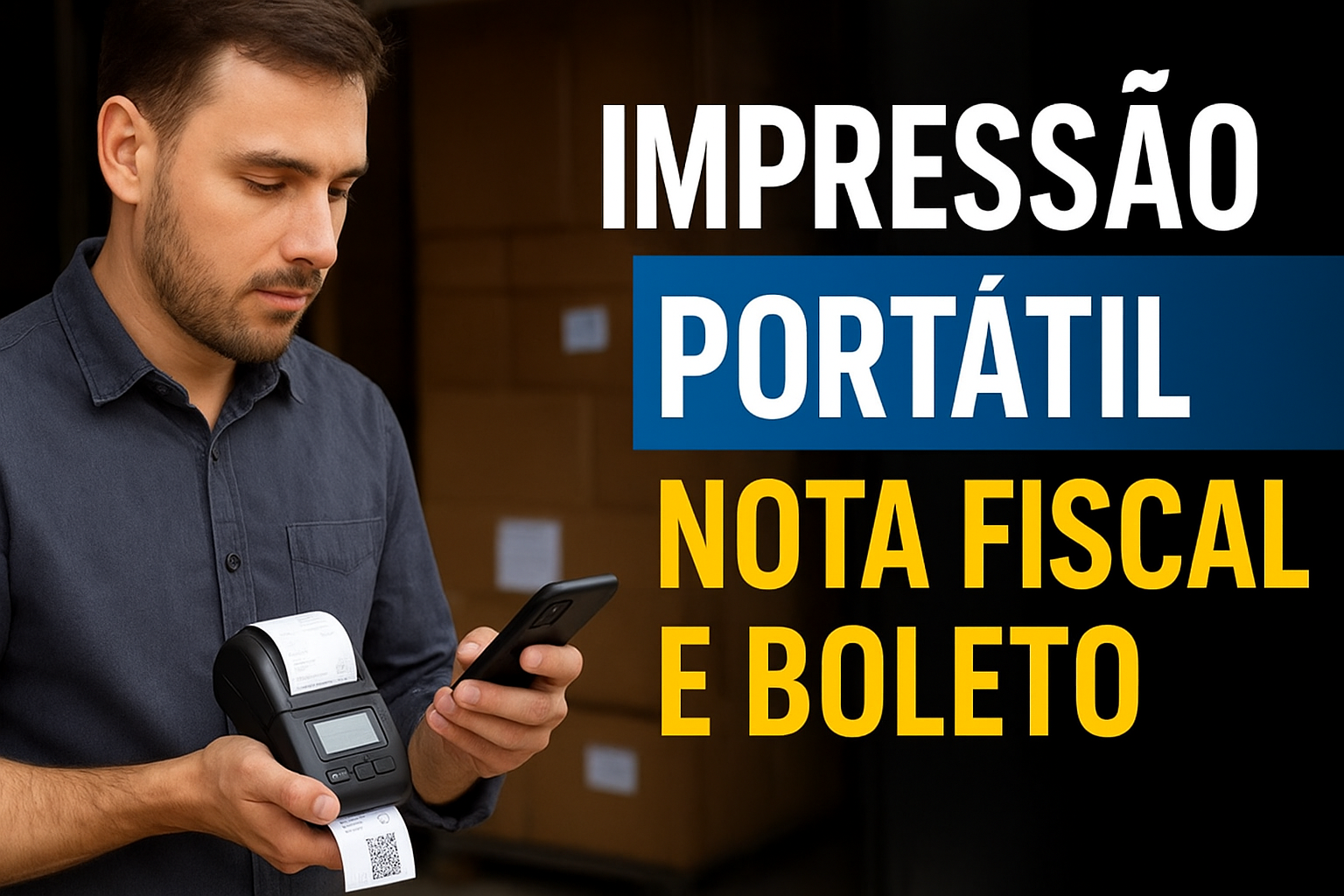 Impressão portátil